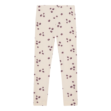 BIRKHOLM Rib Leggings Macarons Beige Lilla Til Børn